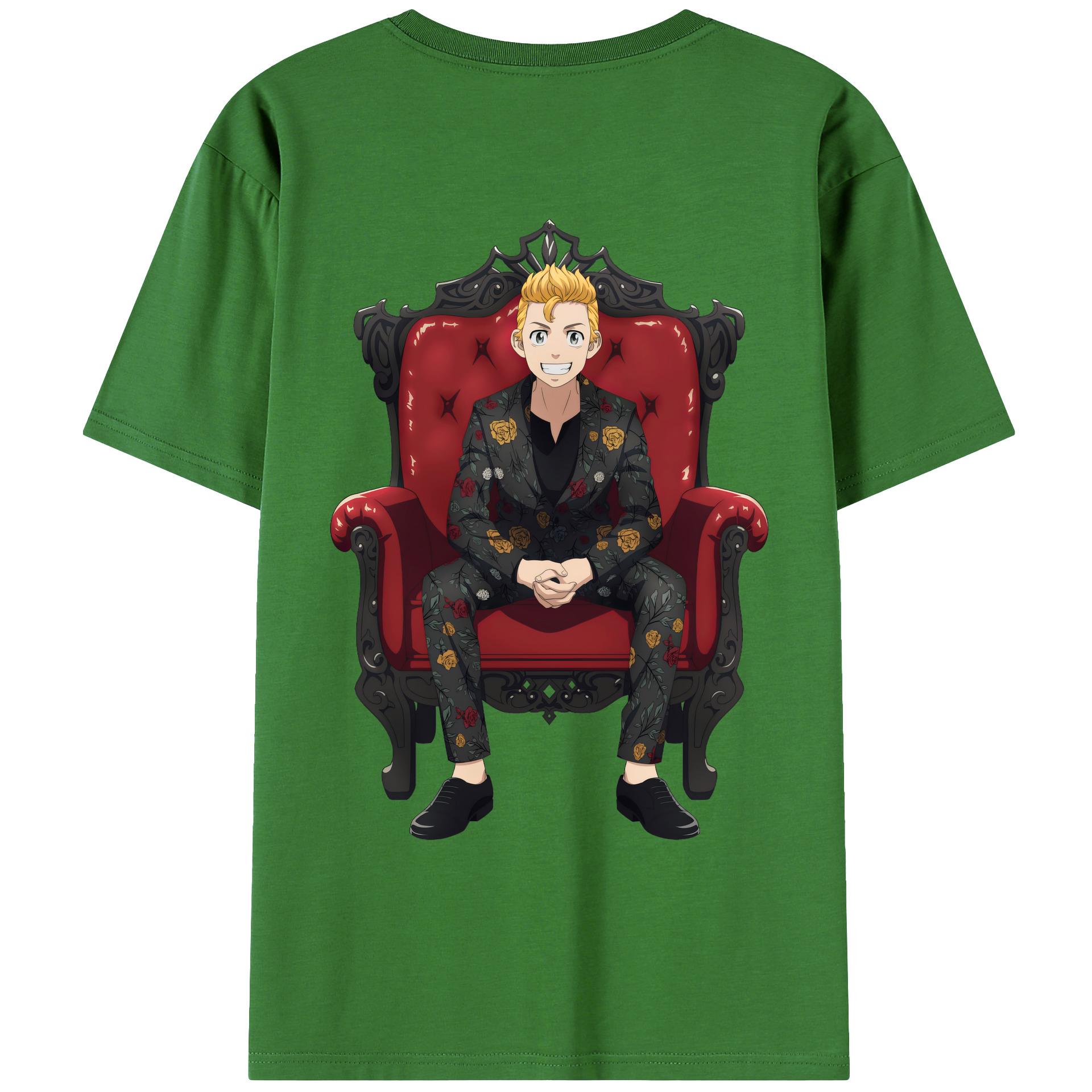 （画像用） 東京リベンジャーズ Tokyo Revengers レディース半袖Tシャツ(バックプリント)